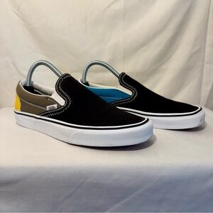 Vans Classic Slip On (Zig Zag)‎ Unisex Men Size 8 Women Size 9.5 Multi-Color